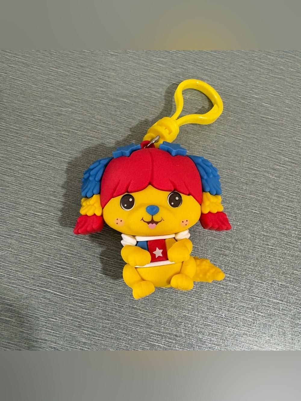 Rainbow brite cheebee! Puppy Brite backpack clip